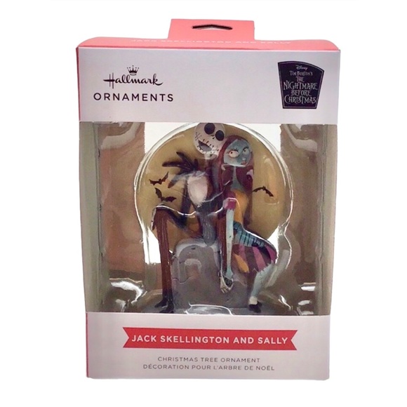 Hallmark The Nightmare Before Christmas “Jack Skellington and Sally” Ornament - Picture 7 of 12